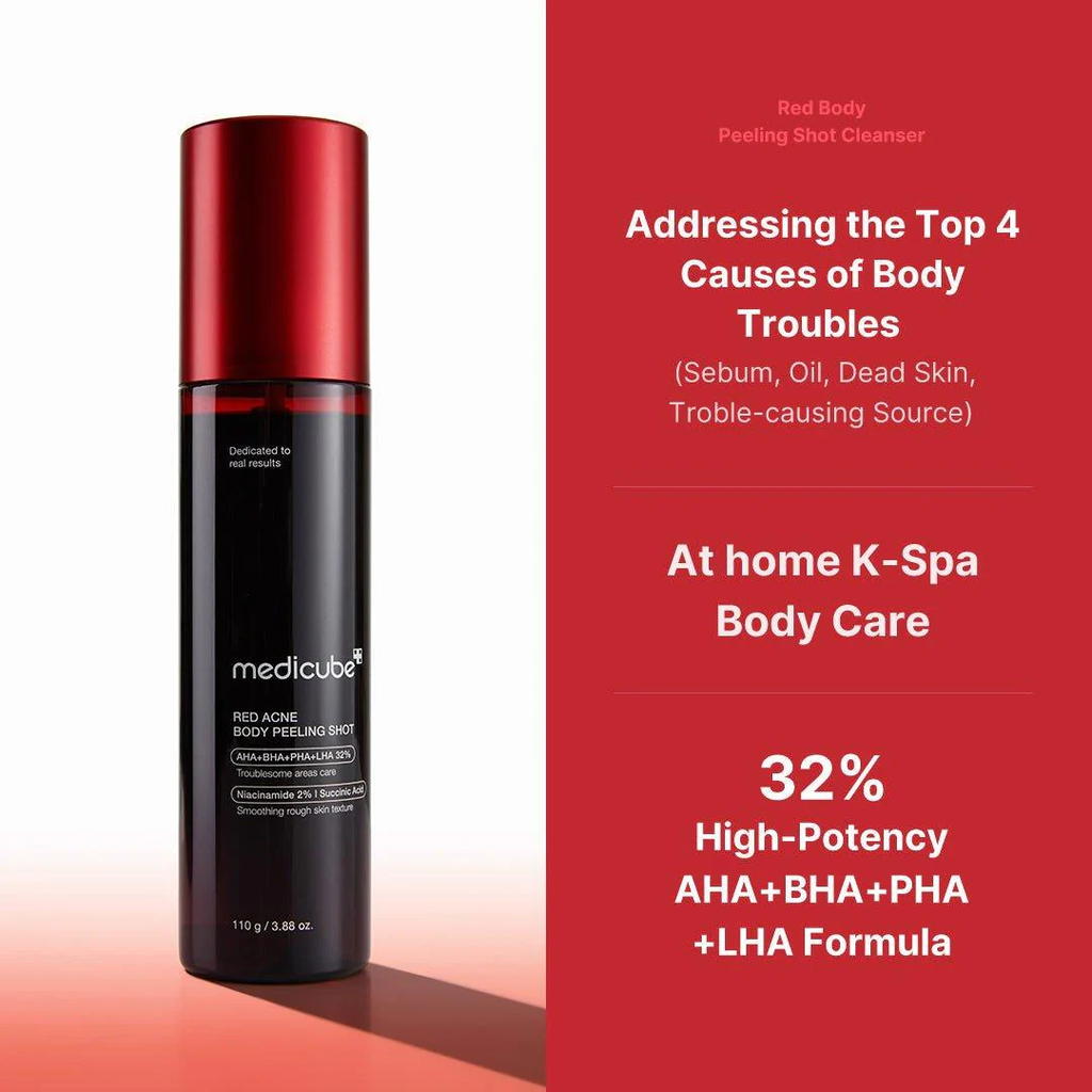 Medicube Red Acne Body Peeling Shot - 110g