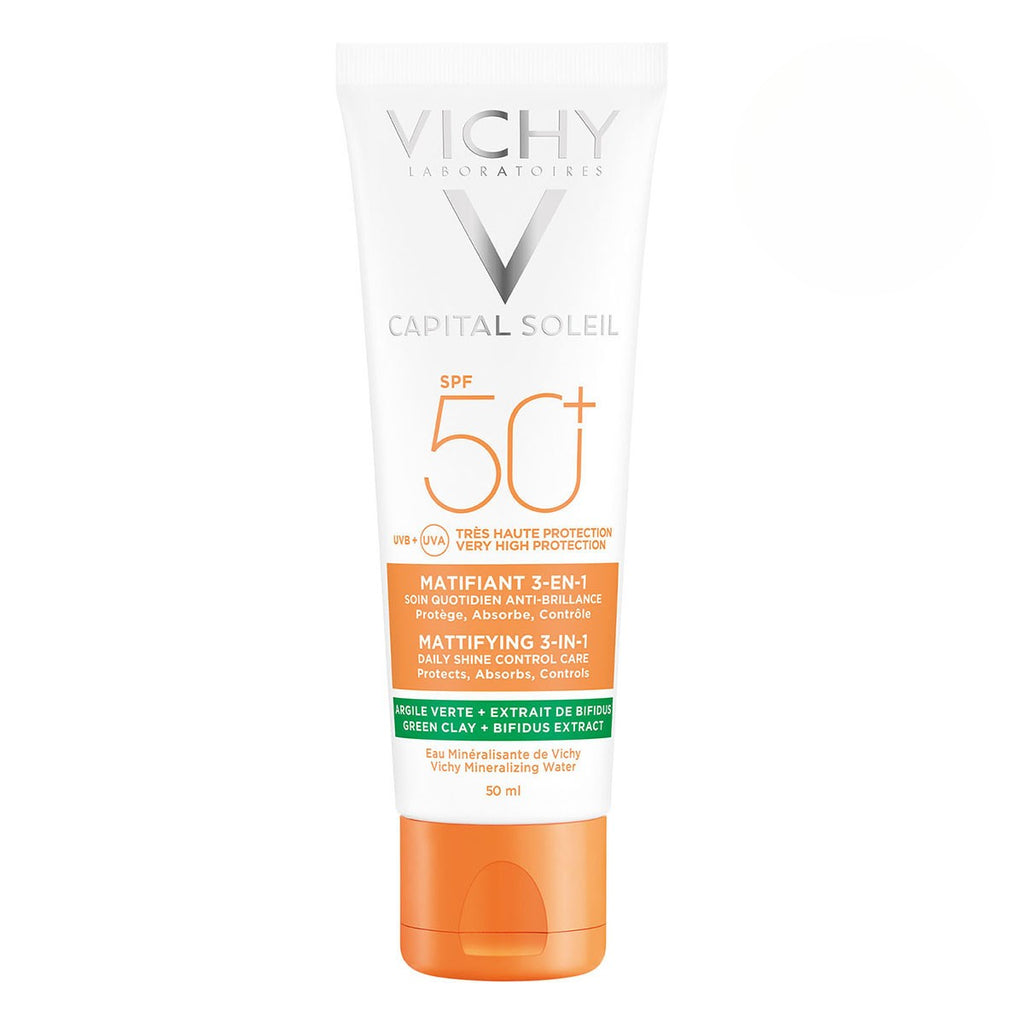 Buy Vichy Capital Soleil Mattifying 3-in-1 Spf50+ at Best Price Online in UAE - Glow Beauty