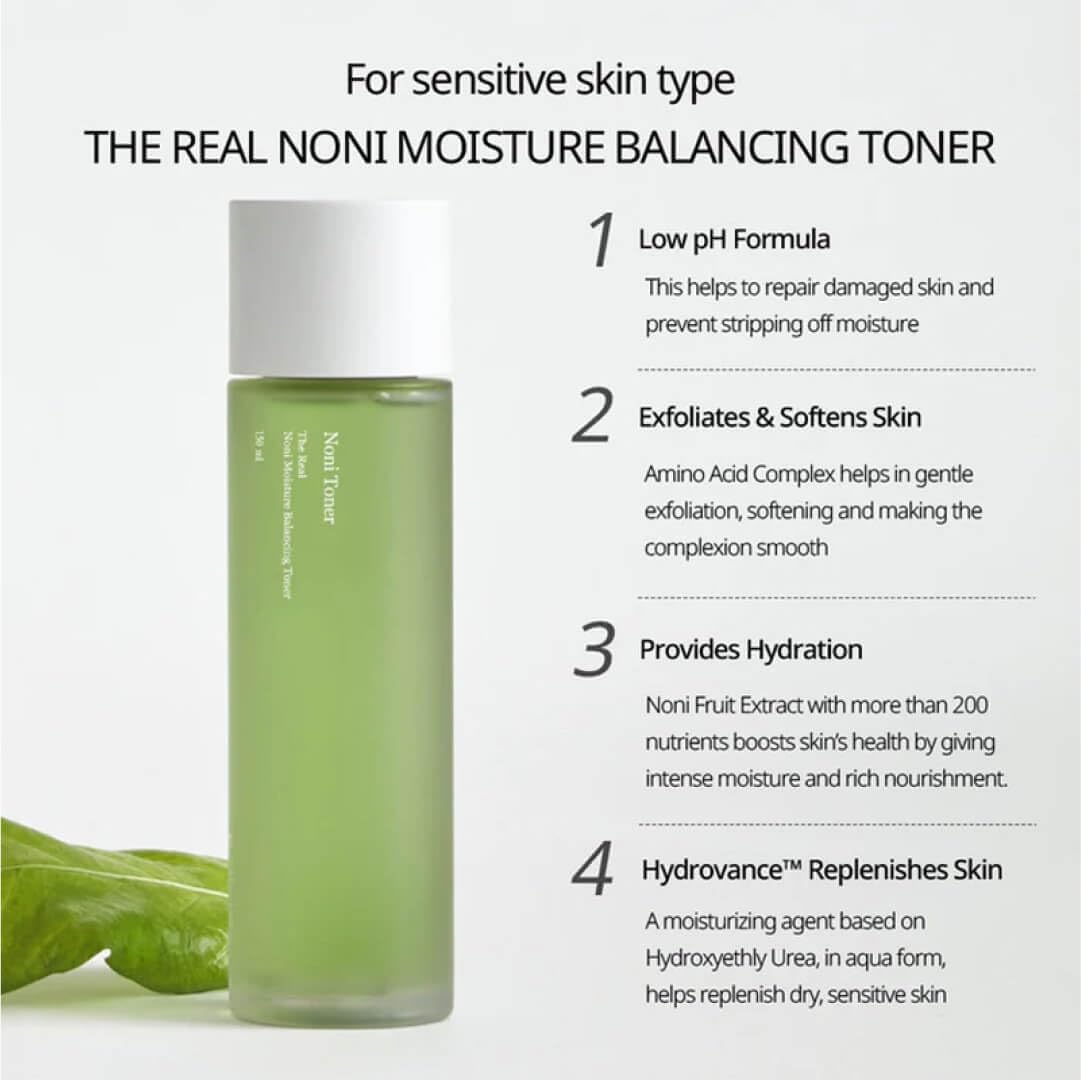 Buy Celimax The Real Noni Moisture Balancing Toner – 150ml at Best Price Online in UAE - Glow Beauty
