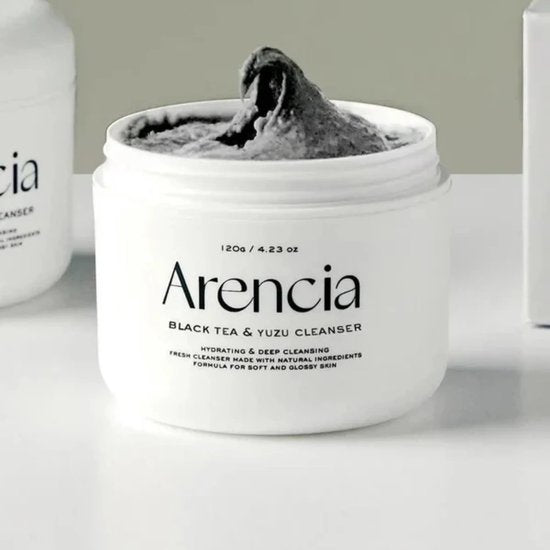 Buy Arencia – Black Tea & Yuzu Rice Mochi Cleanser at Best Price Online in UAE - Glow Beauty