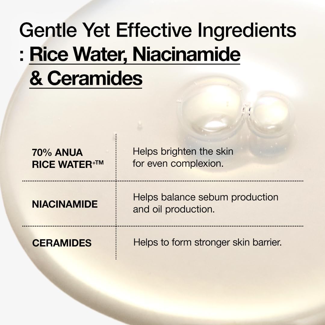 ANUA Rice 70 Glow Milky Toner – 250ml