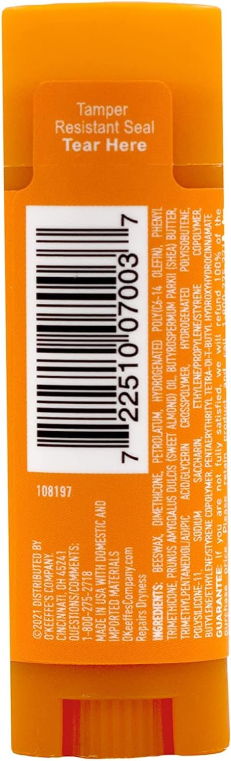 Buy O'keefe's - Lip Repair Stick Unscented Orange Combo at Best Price Online in UAE - Glow Beauty