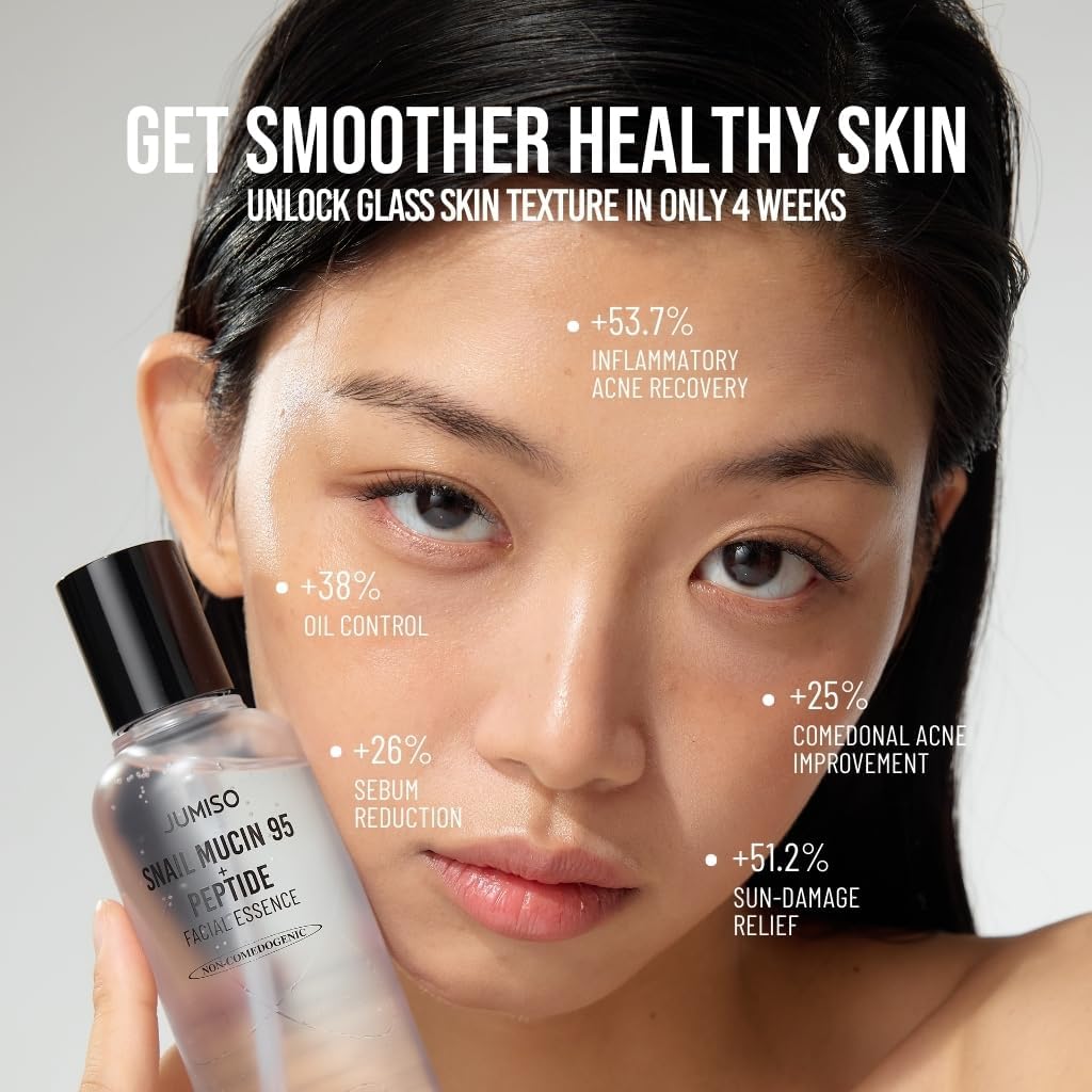 Buy JUMISO Snail Mucin 95% + Peptide Essence | 140ml at Best Price Online in UAE - Glow Beauty