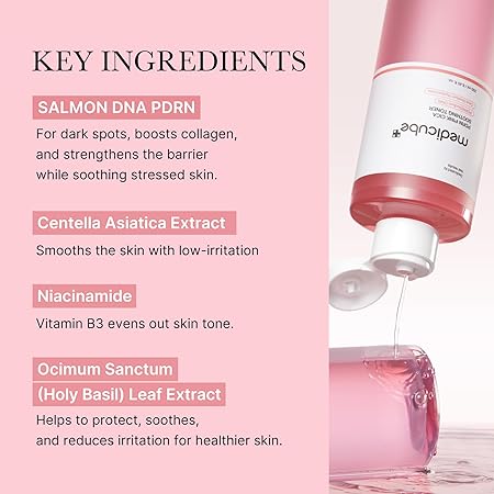 Buy MEDICUBE PDRN Pink Cica Soothing Toner – 250ml at Best Price Online in UAE - Glow Beauty