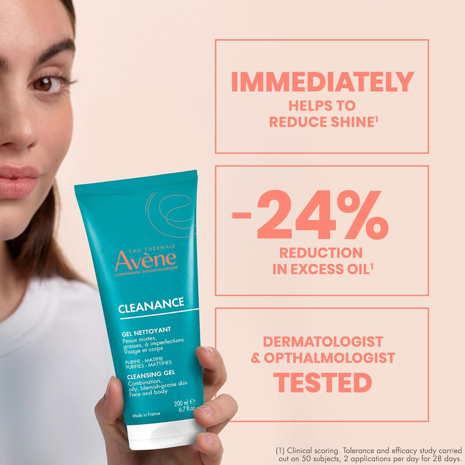 Buy Avene - Cleanance Cleansing Gel Blue at Best Price Online in UAE - Glow Beauty