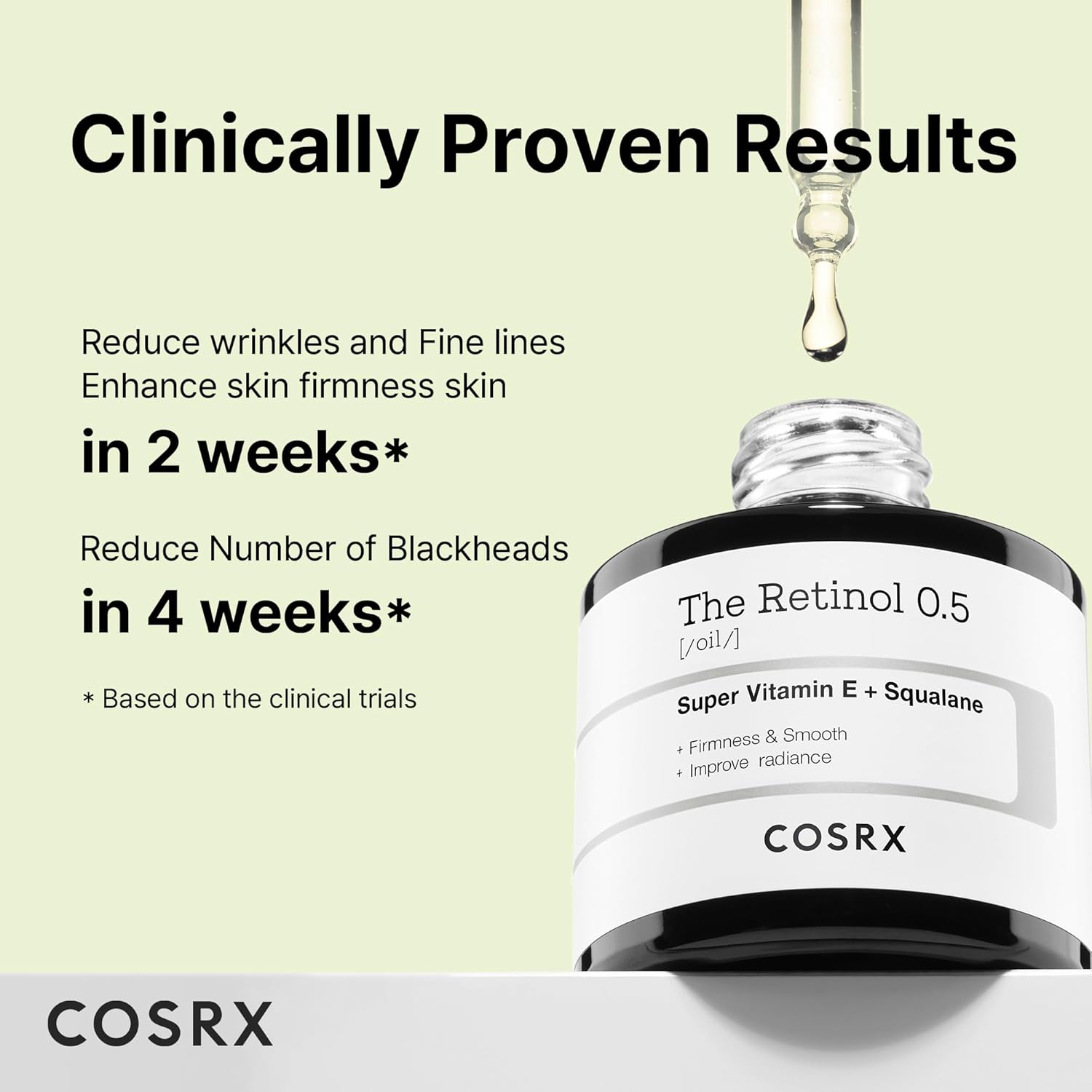 Buy Cosrx - The Retinol 0.5 Oil Super Vitamin E + Squalane at Best Price Online in UAE - Glow Beauty