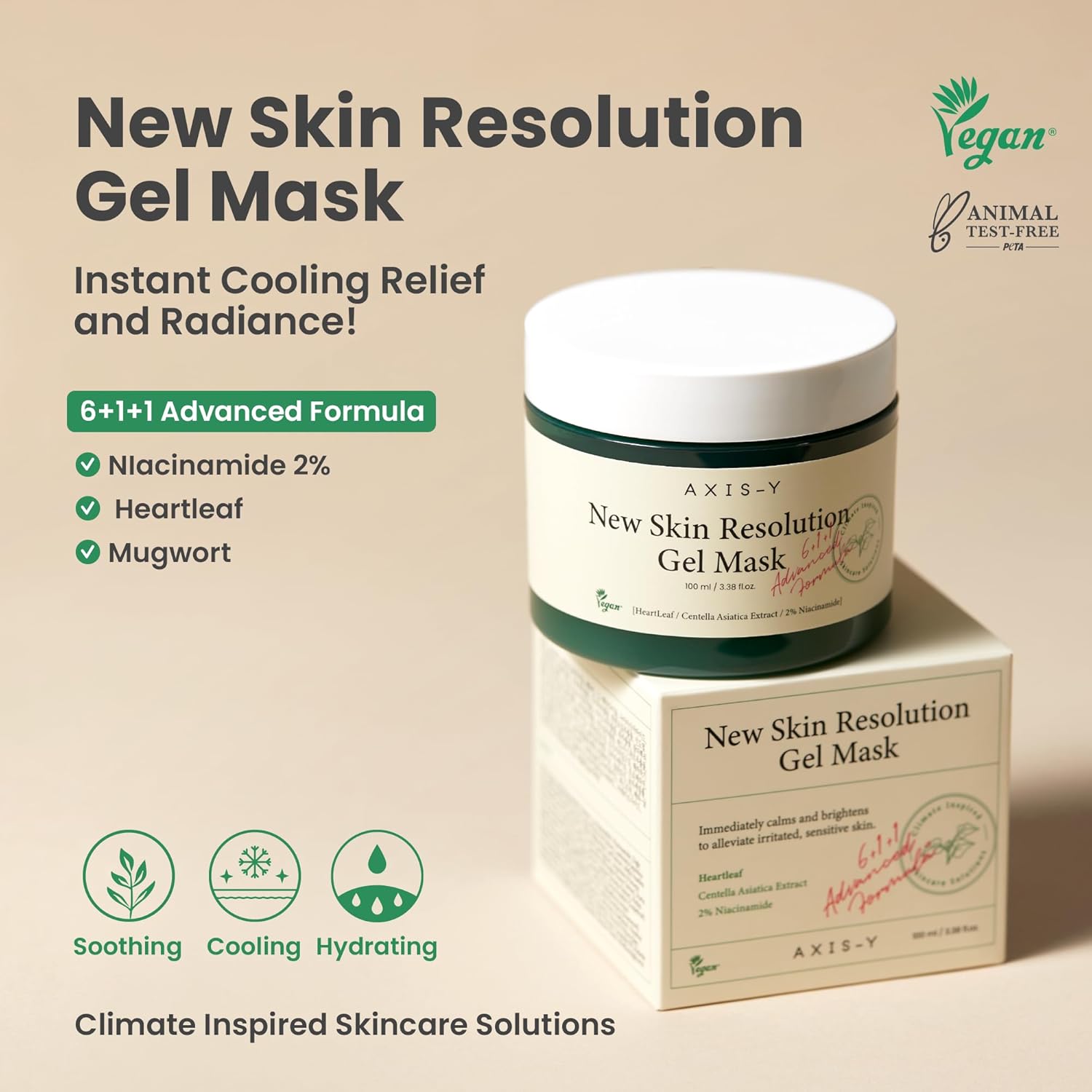 Buy Axis-Y New Skin Resolution Gel Mask 100 ml at Best Price Online in UAE - Glow Beauty