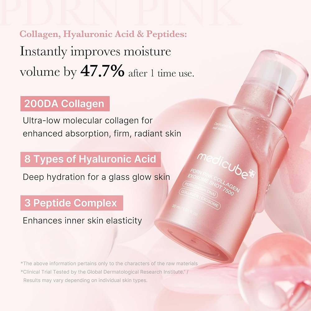 Medicube Pdrn Pink Exosome Shot Serum 7500 - 30ml