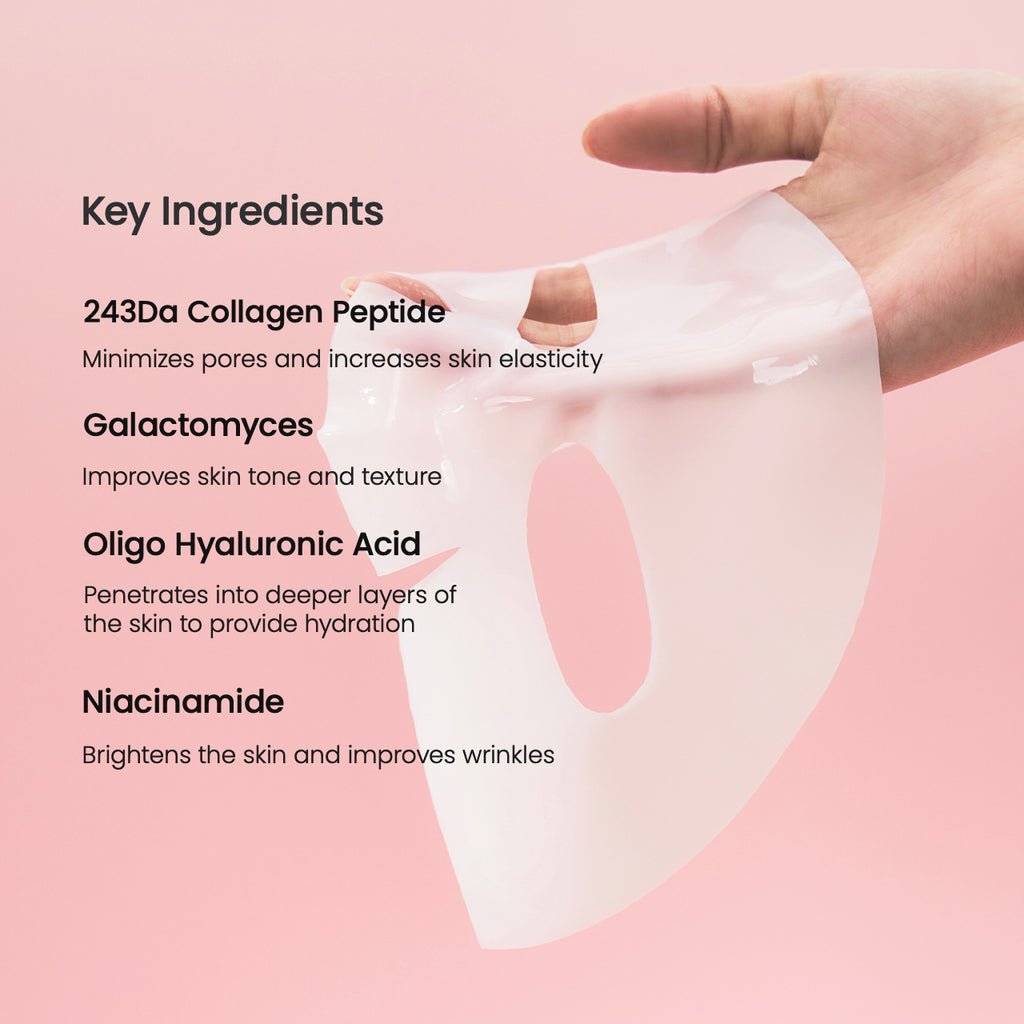 BIODANCE Real Deep Pink Sheet Mask - Glow Beauty