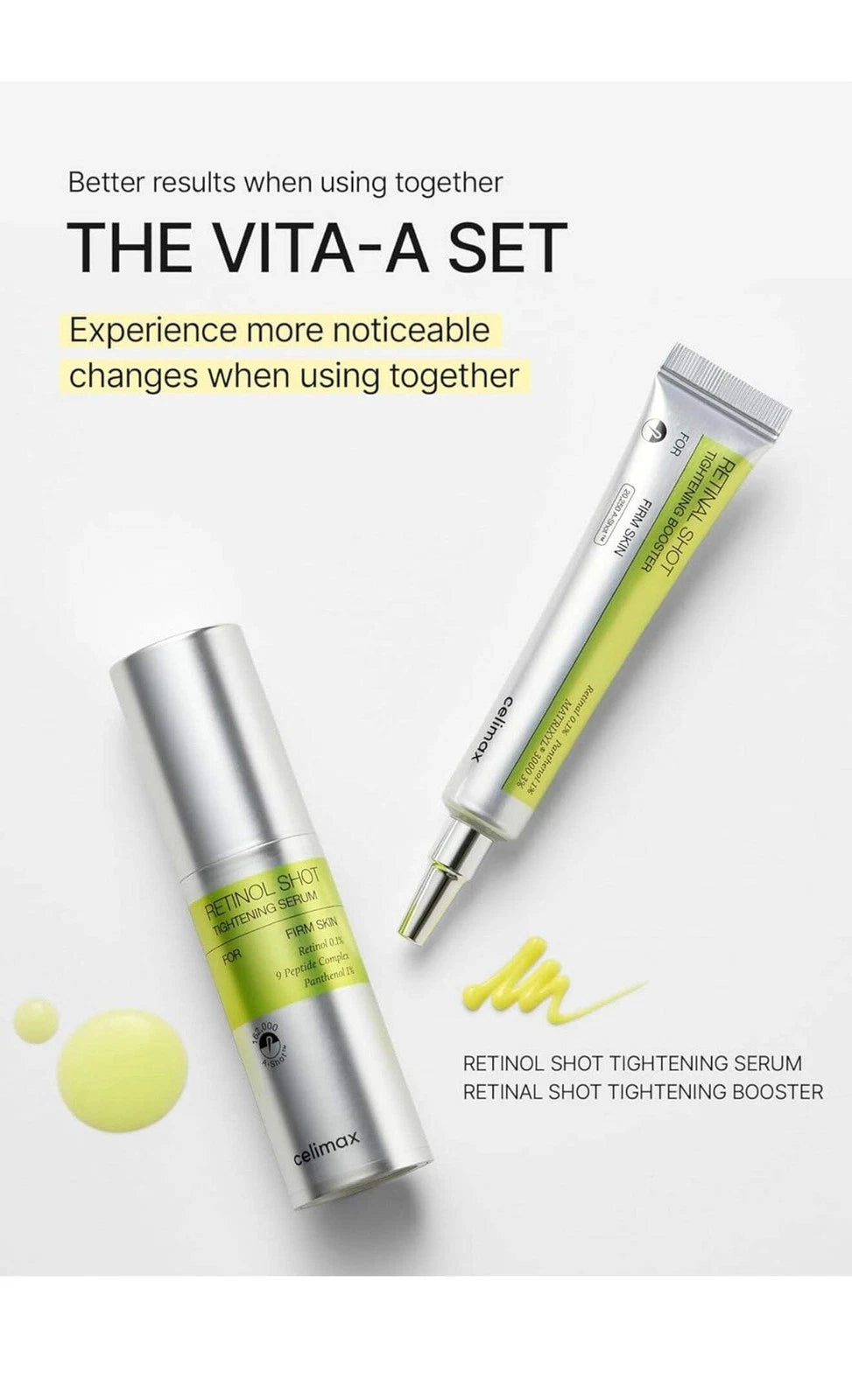 Buy Celimax The Vita-A Retinol Shot Tightening Serum | 30ml at Best Price Online in UAE - Glow Beauty