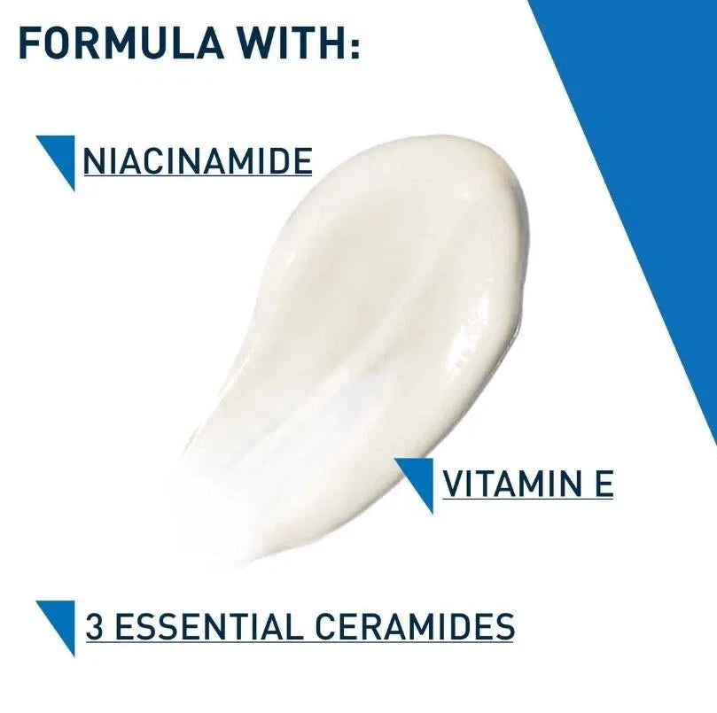 CeraVe AM Facial Moisturiser with SPF50, Hyaluronic Acid and Vitamin E - 52ml