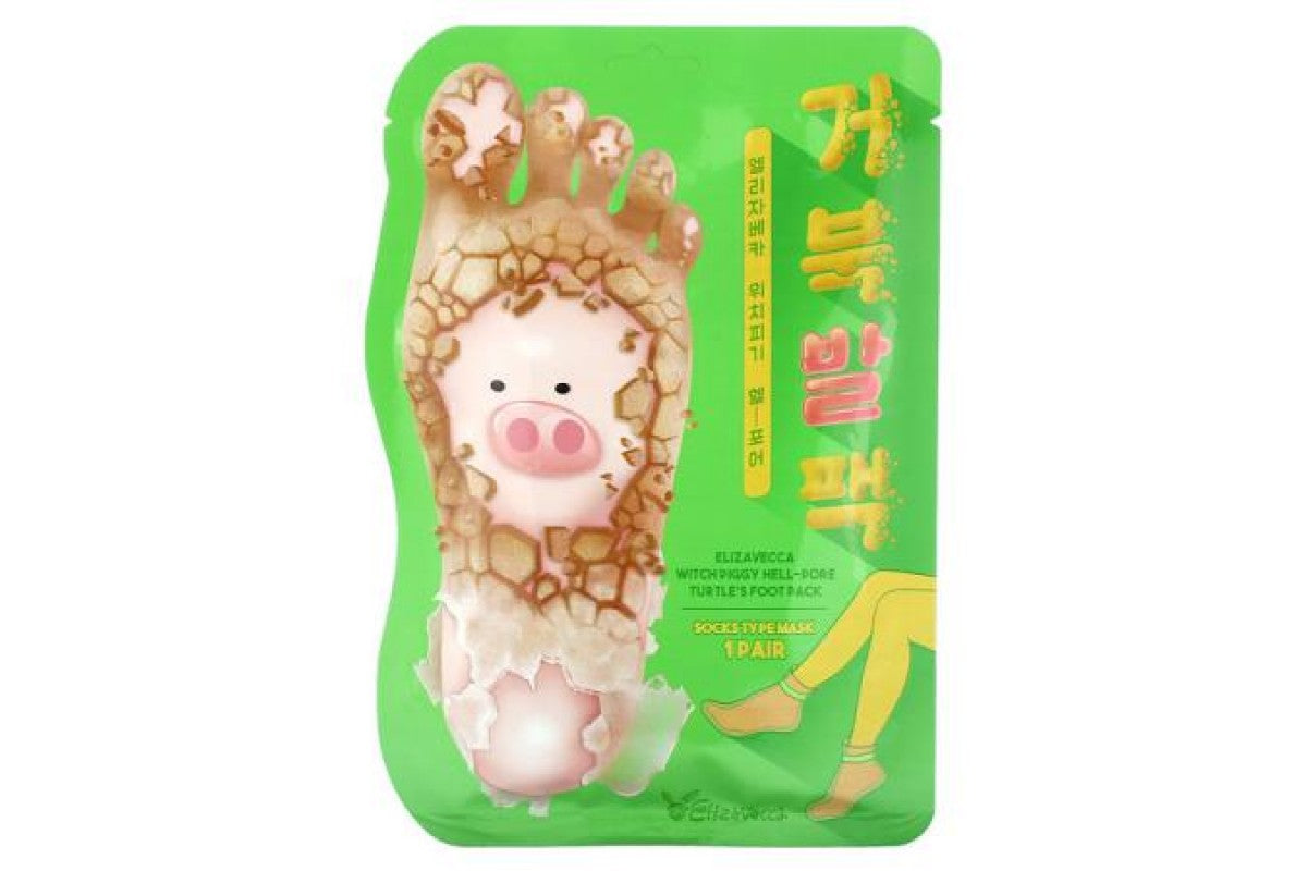 Buy Elizavecca Witch Piggy Hell-Pore Turtle's Foot Pack – Socks Type Mask (1 Pair) at Best Price Online in UAE - Glow Beauty