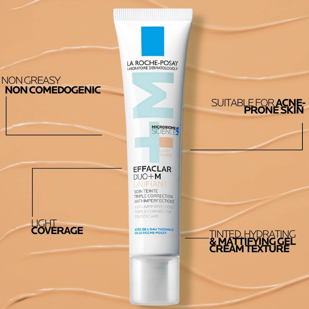 Buy La Roche-Posay Effaclar Duo+M Tinted Care - 40ml | 30-75% OFF in UAE - Glow Beauty