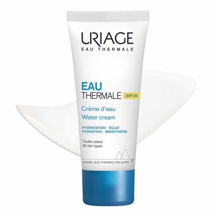 Buy Uriage Thermal Water Light Water Cream Spf20 - 40ml | 30-75% OFF in UAE - Glow Beauty