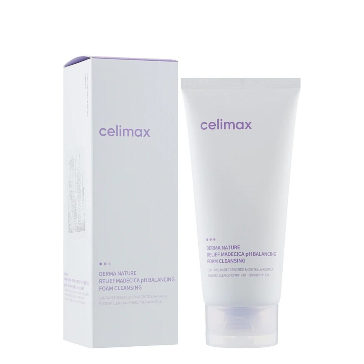 Buy Celimax Derma Nature Relief Madecica pH Balancing Foam Cleansing 150ml at Best Price Online in UAE - Glow Beauty