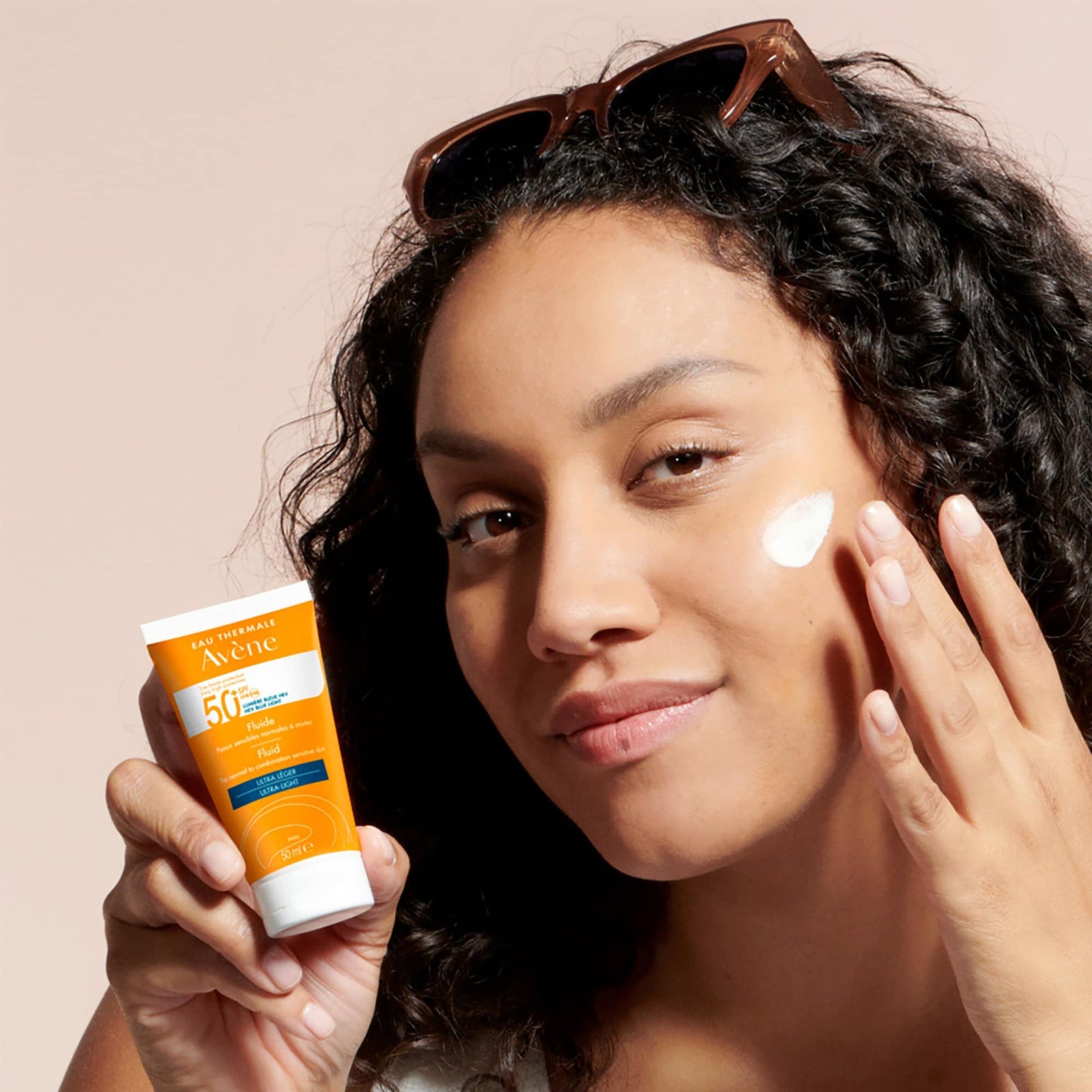 كريم أفين سول SPF 50+ لتفتيح البشرة 50 مل