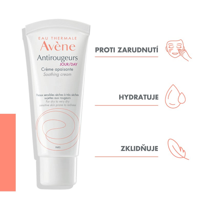 Buy Avene Antirougeurs DAY Soothing Cream SPF 30 at Best Price Online in UAE - Glow Beauty
