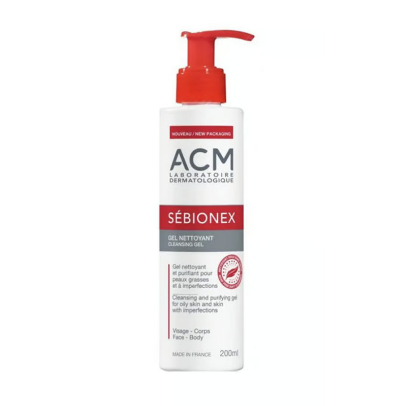 Buy Acm Sebionex Foaming Purifying Gel for Oily Skin - 200g at Best Price Online in UAE - Glow Beauty