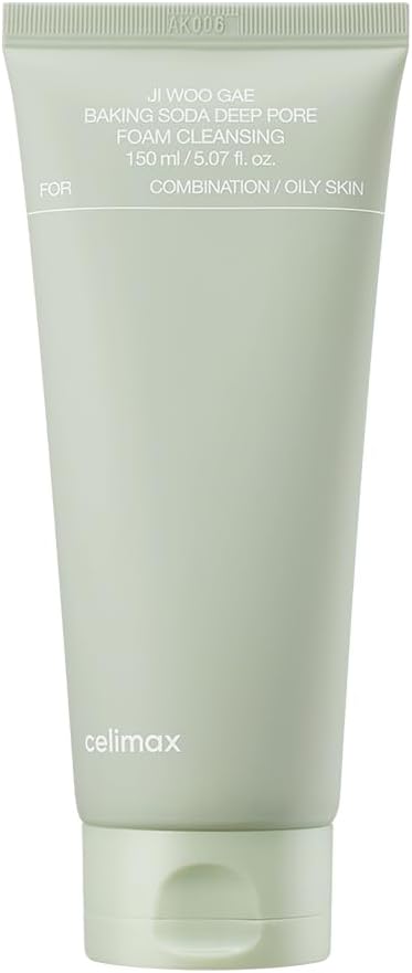 Buy Celimax Ji Woo Gae Baking Soda Deep Pore Foam Cleansing | 150ml at Best Price Online in UAE - Glow Beauty