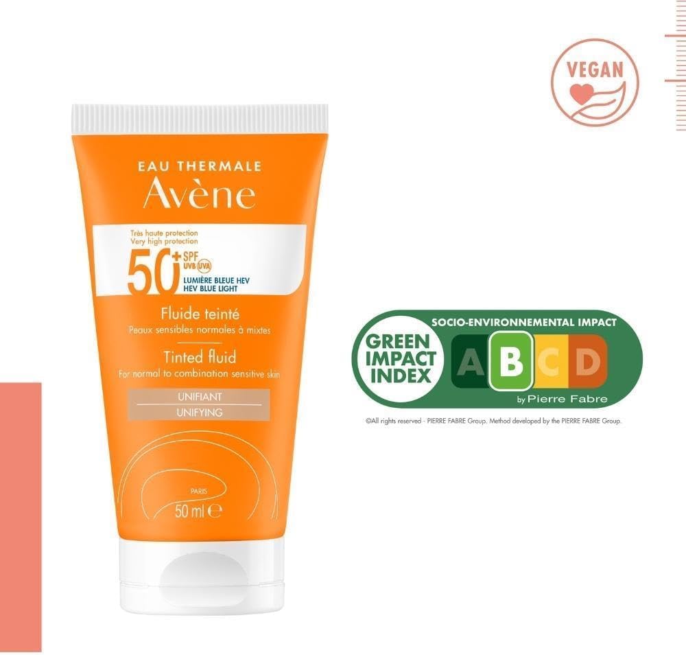 Buy Avene Tinted Fluid SPF50 Plus at Best Price Online in UAE - Glow Beauty