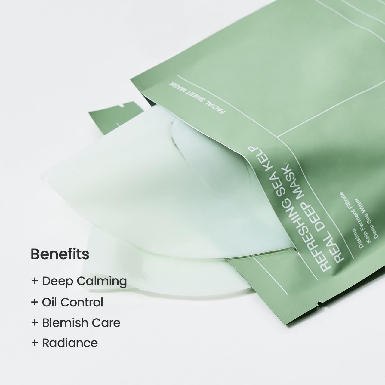 BIodance Refreshing Sea Kelp Real Deep Mask (4 Masks – 34g Each)