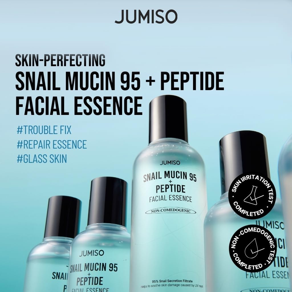 Buy JUMISO Snail Mucin 95% + Peptide Essence | 140ml at Best Price Online in UAE - Glow Beauty