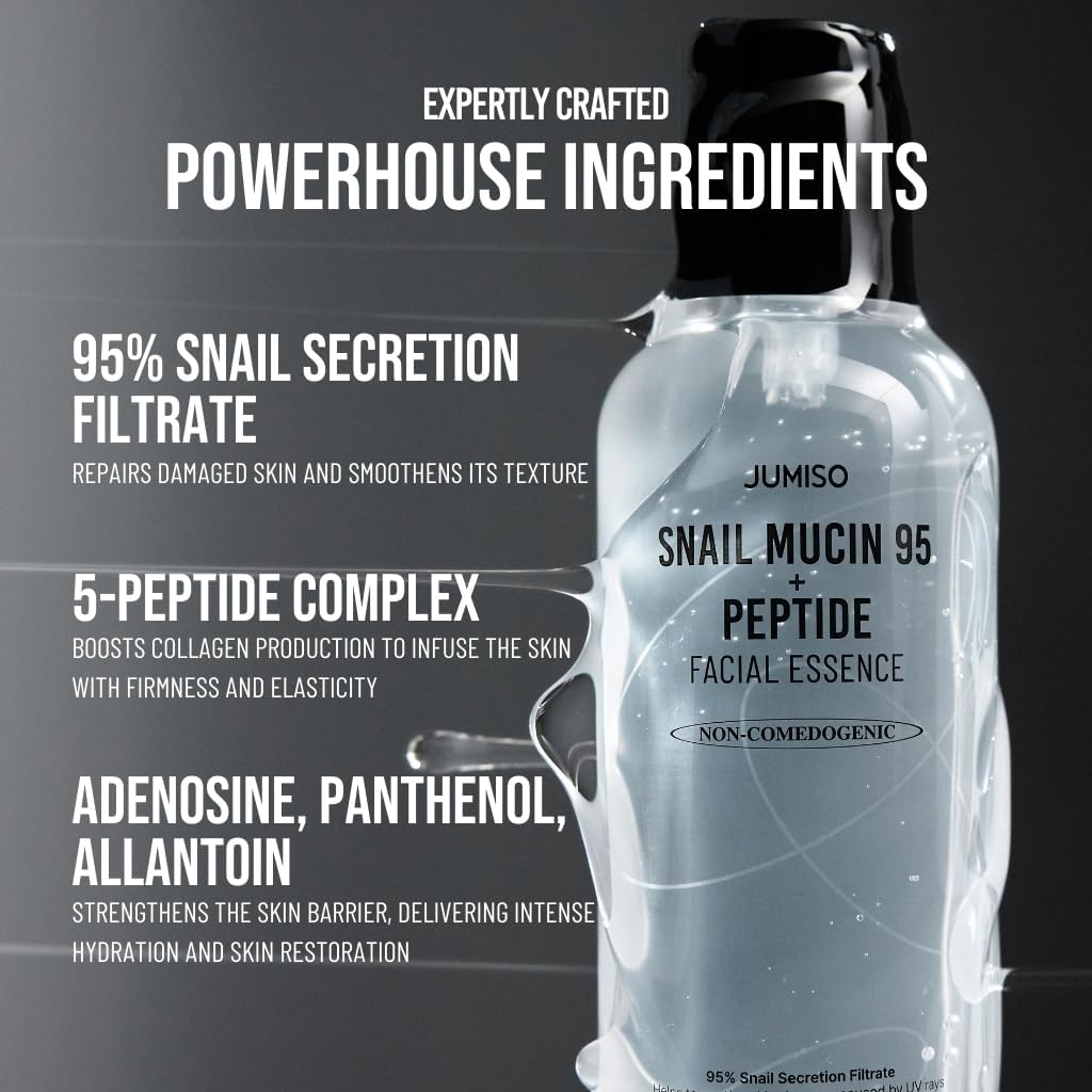 Buy JUMISO Snail Mucin 95% + Peptide Essence | 140ml at Best Price Online in UAE - Glow Beauty