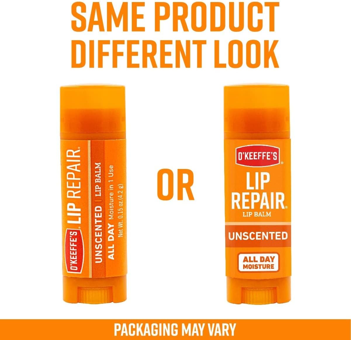 Buy O'keefe's - Lip Repair Stick Unscented Orange Combo at Best Price Online in UAE - Glow Beauty
