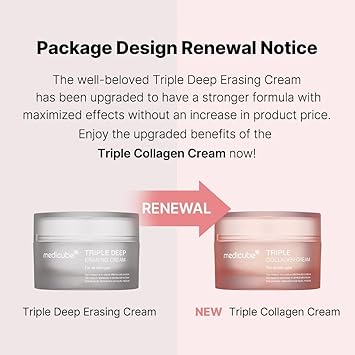 Buy Medicube Triple Collagen Cream – 50ml at Best Price Online in UAE - Glow Beauty