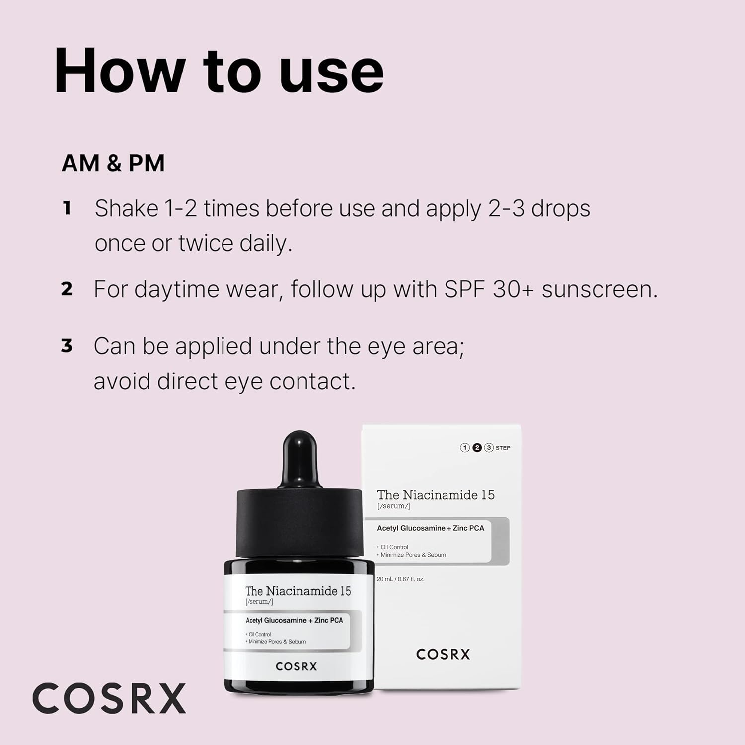 Cosrx - 15% Niacinamide Pore Minimizer Face Serum - 20ml