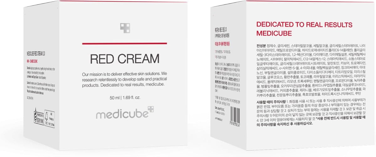 Buy Medicube Red Cream – 50ml at Best Price Online in UAE - Glow Beauty