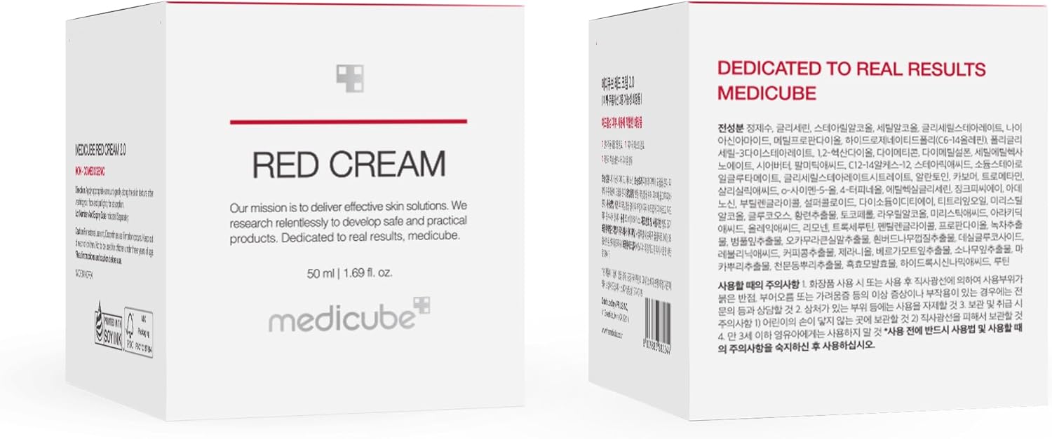 Buy Medicube Red Cream – 50ml at Best Price Online in UAE - Glow Beauty
