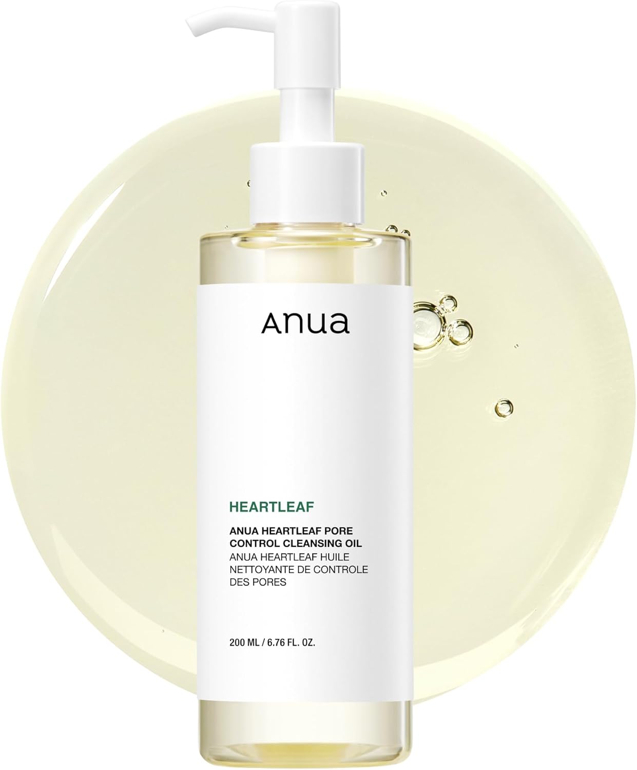 Buy ANUA Heartleaf Pore Control Cleansing Oil – 200ml at Best Price Online in UAE - Glow Beauty