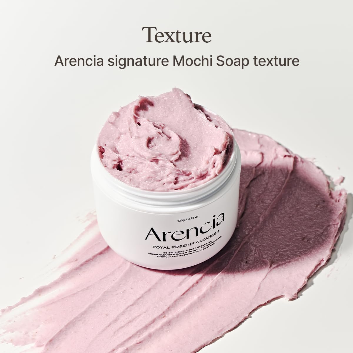 Buy Arencia Rosehip Brightening Rice Mochi Face Cleanser at Best Price Online in UAE - Glow Beauty