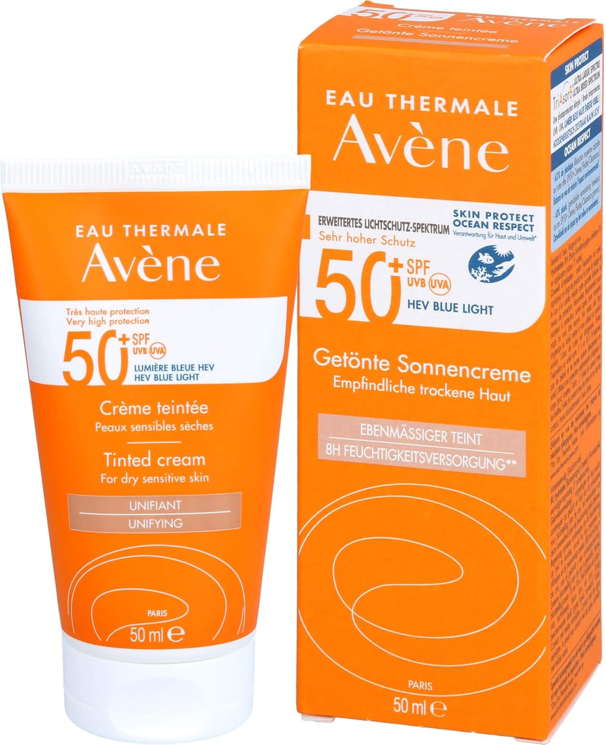 Buy Avene Sol Spf 50+ Creme Teintee 50Ml at Best Price Online in UAE - Glow Beauty