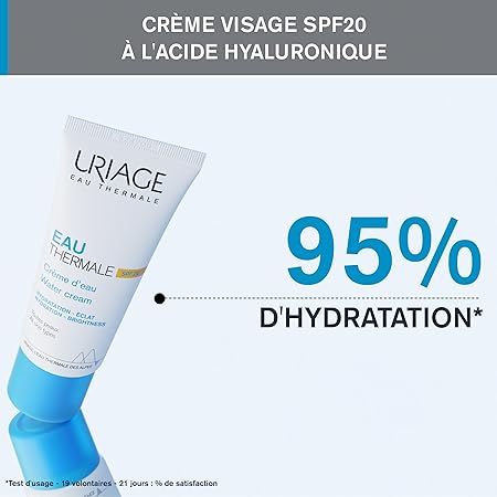 Buy Uriage Thermal Water Light Water Cream Spf20 at Best Price Online in UAE - Glow Beauty
