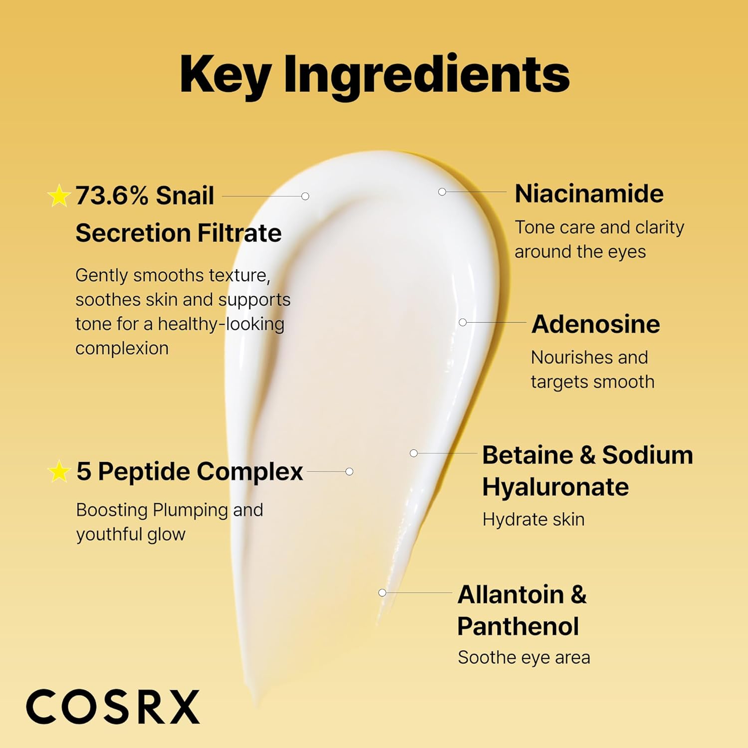 Cosrx - Snail Peptide Under Eye Cream