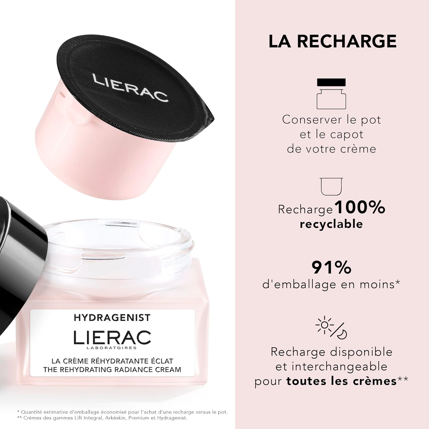 Lierac Hydragenist The Rehydrating Radiance Cream - 50g