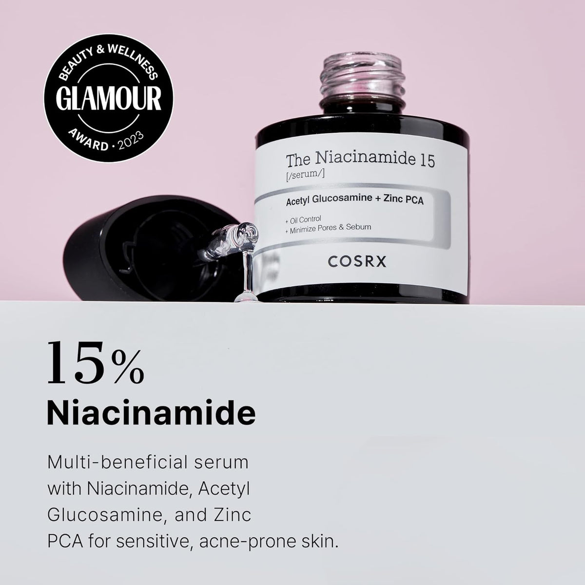 Cosrx - 15% Niacinamide Pore Minimizer Face Serum - 20ml