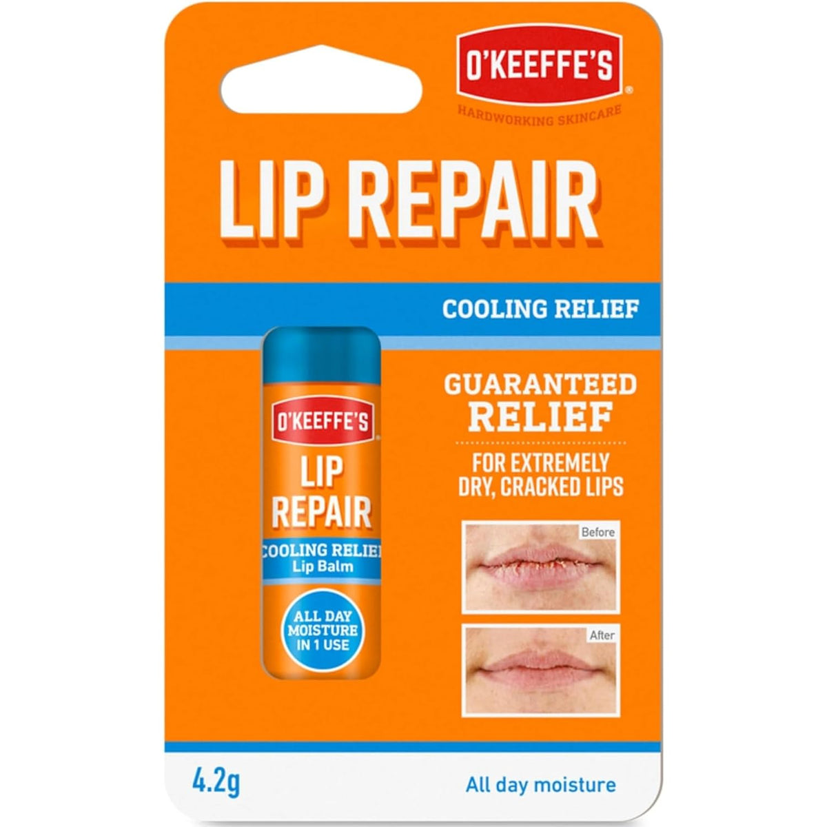 Buy O'keeffe's - Lip Repair Cooling Relief Lip Balm at Best Price Online in UAE - Glow Beauty