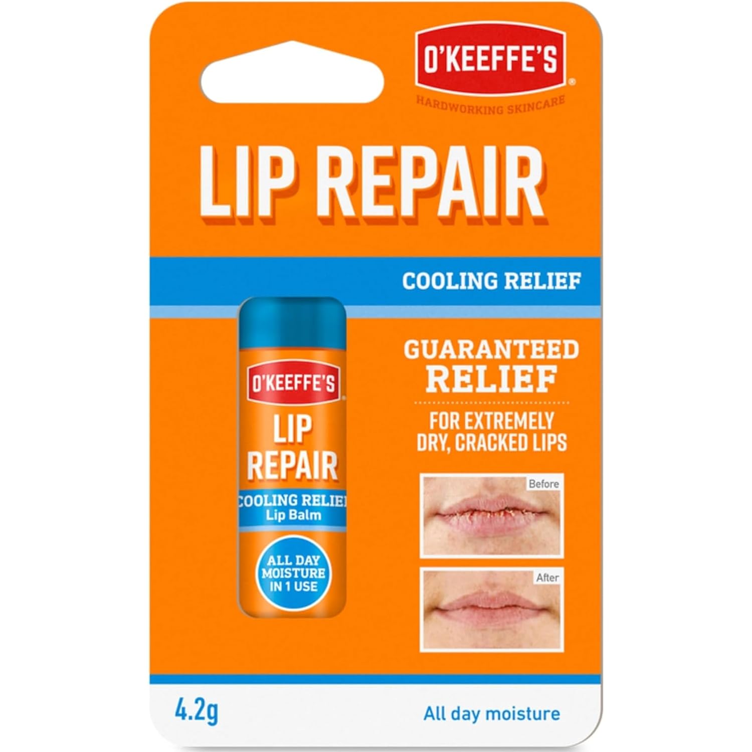 Buy O'keeffe's - Lip Repair Cooling Relief Lip Balm at Best Price Online in UAE - Glow Beauty