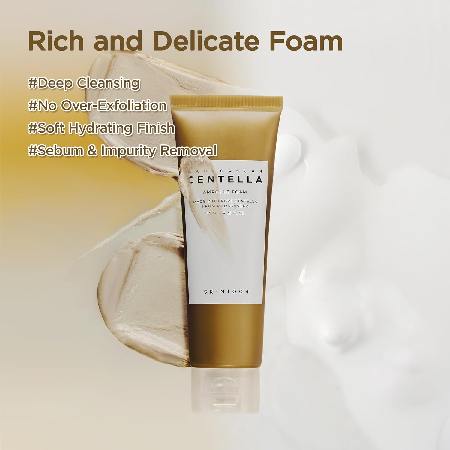 Skin1004 - Madagascar Centella Ampoule Foam Cleanser - 125g