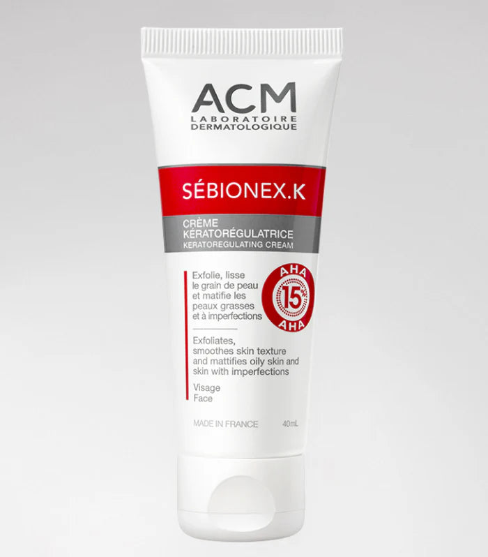 Buy Acm - Sebionex.K Keratoregulating Exfoliation Cream at Best Price Online in UAE - Glow Beauty