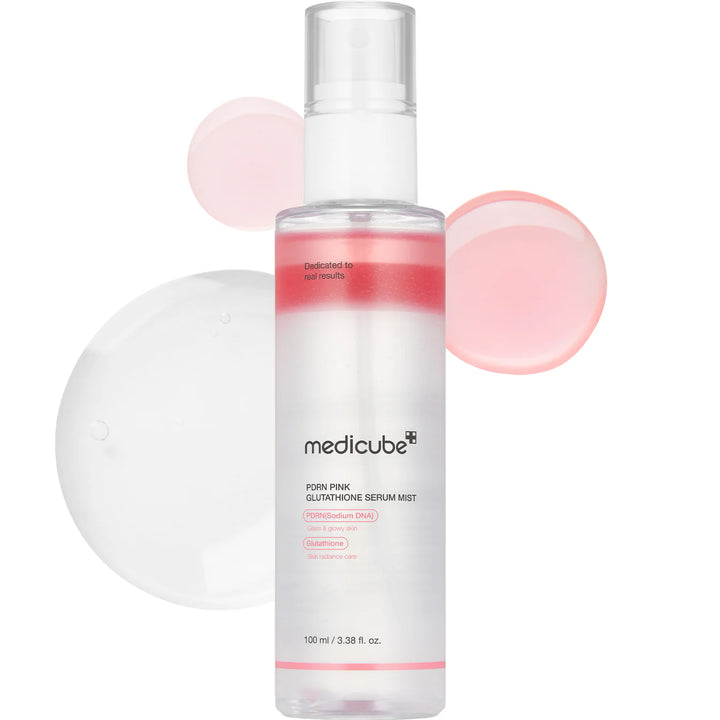 Buy Medicube Pdrn Pink Glutathione Serum Mist - 100ml at Best Price Online in UAE - Glow Beauty