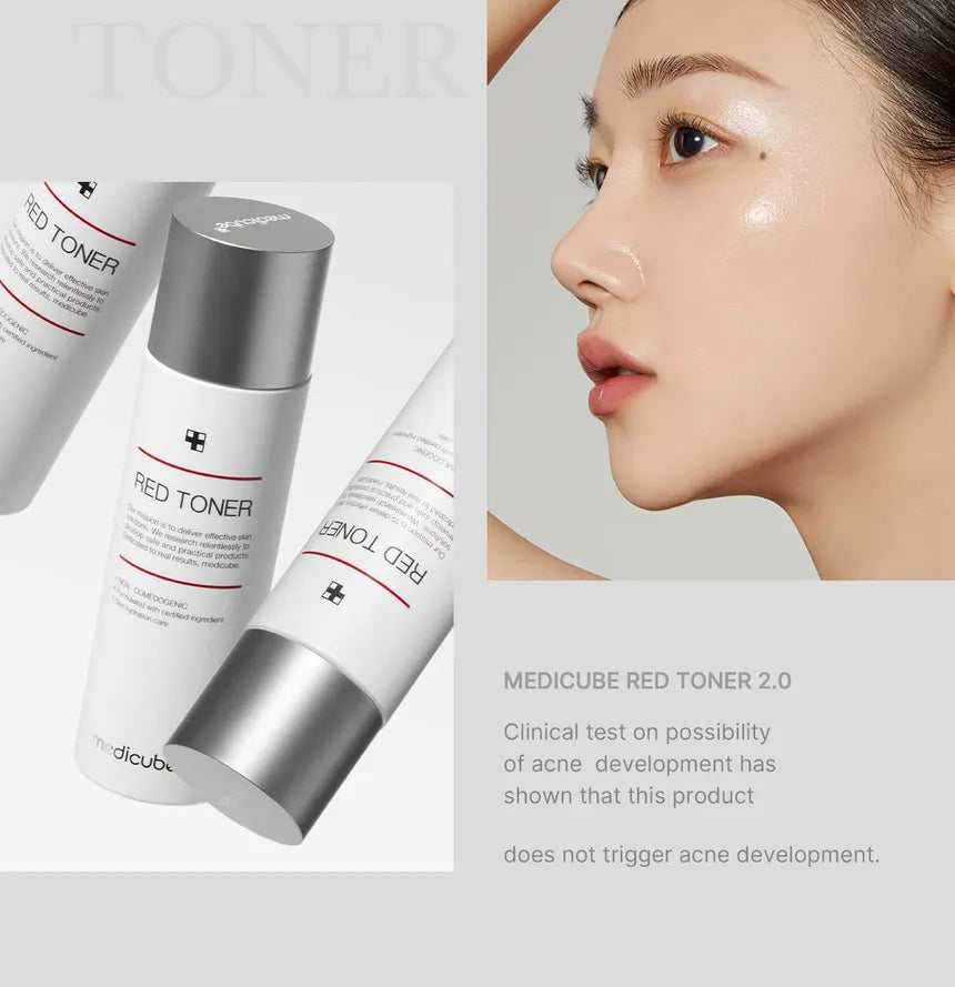 Buy Medicube Red Toner 2.0 – 100ml / at Best Price Online in UAE - Glow Beauty
