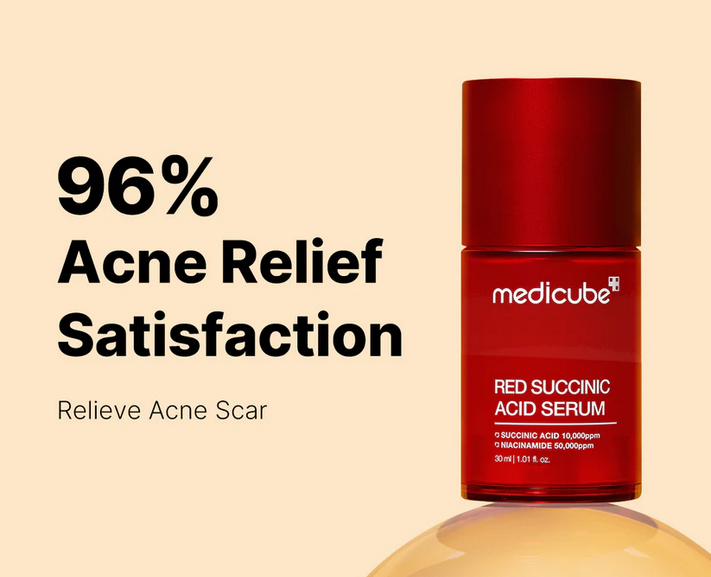 Buy Medicube Red Succinic Acid Serum - 30ml at Best Price Online in UAE - Glow Beauty