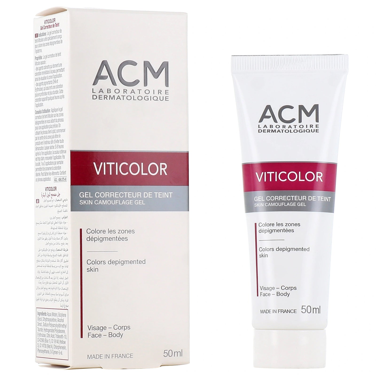 Acm Viticolor Skin Camouflage Gel - 50ml