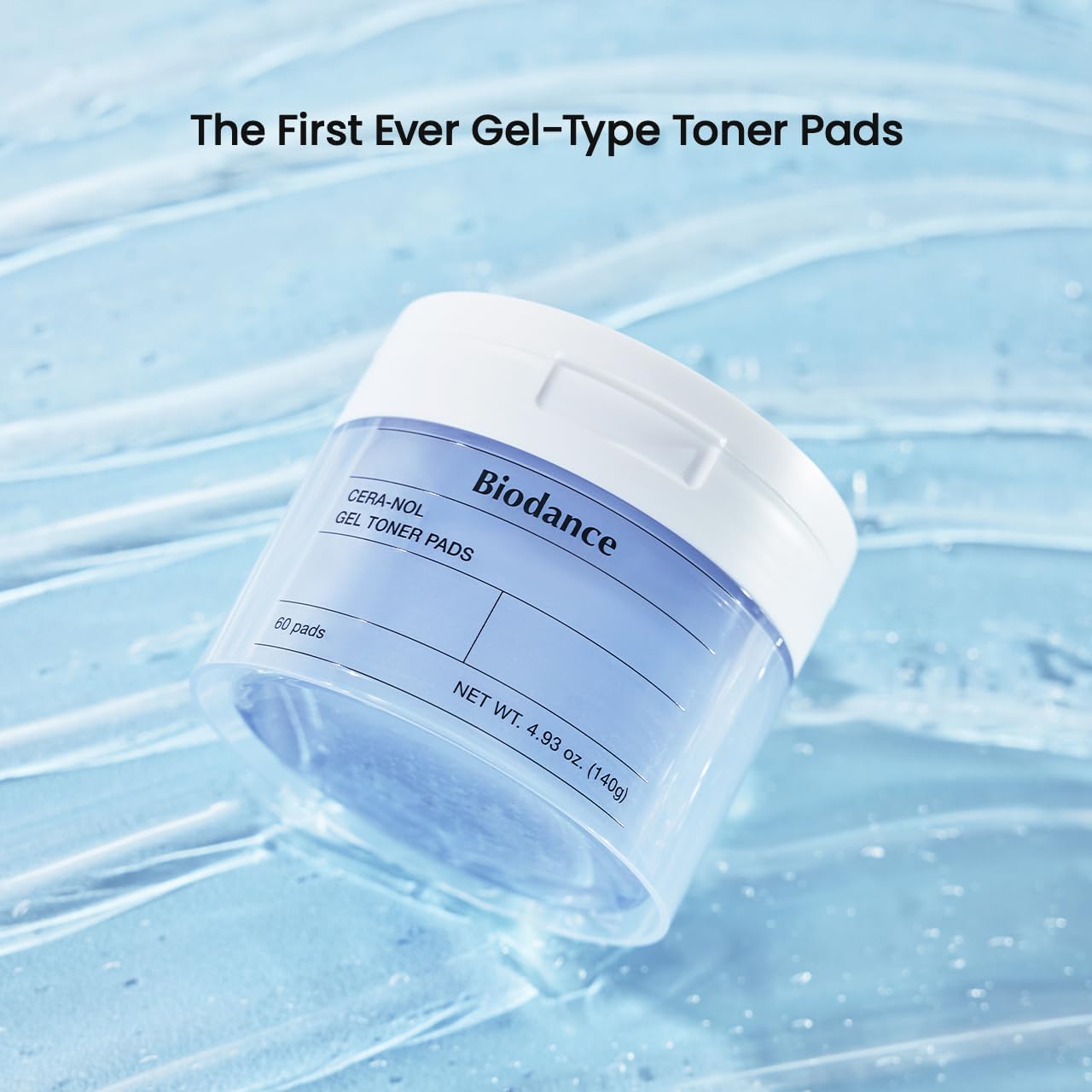 BIODANCE Cera - nol Gel Toner Pads – Soothing Moisturizer for Sensitive Skin - 140g - Glow Beauty