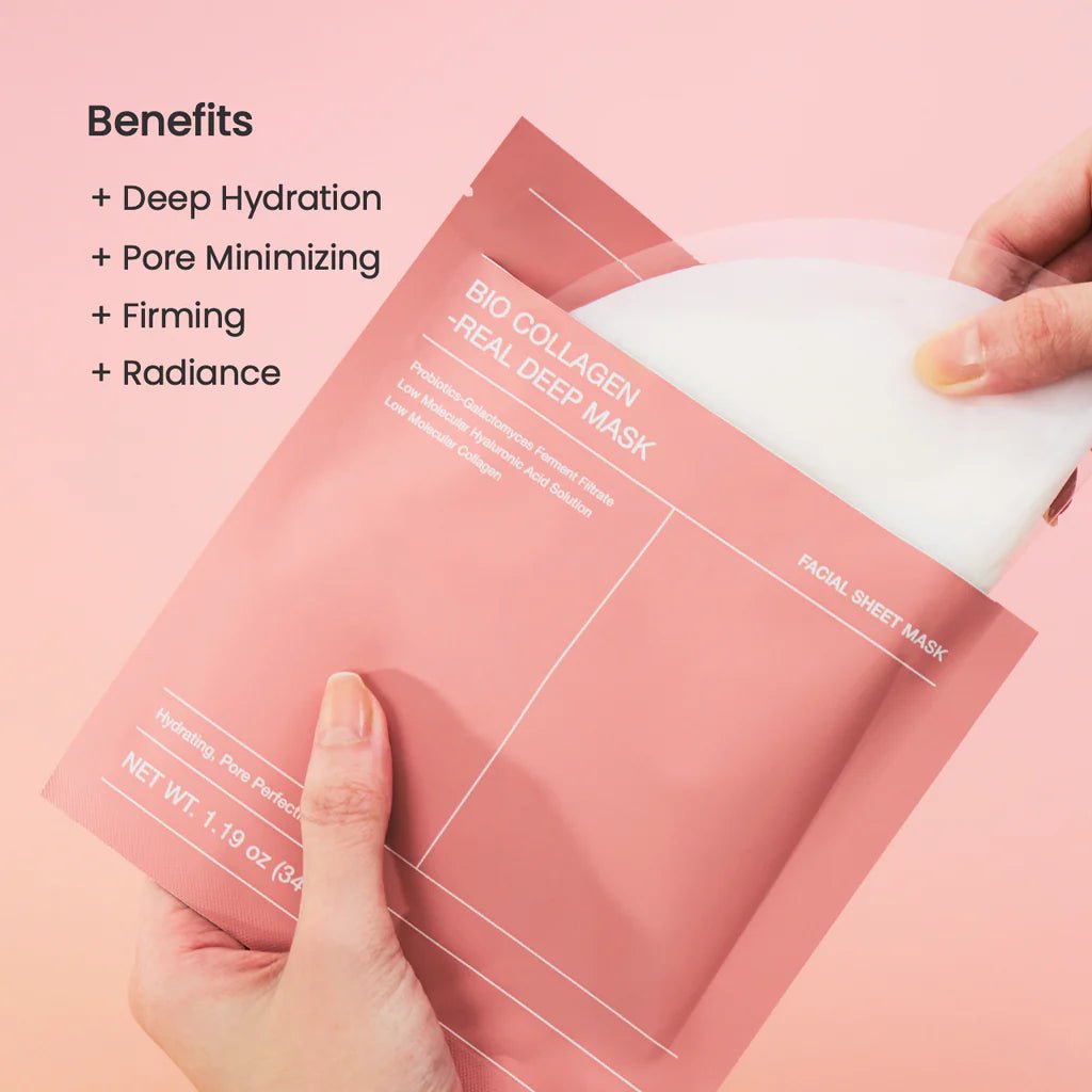 BIODANCE Real Deep Pink Sheet Mask - Glow Beauty