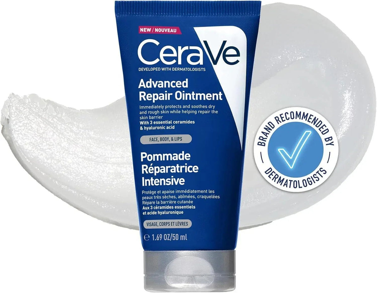 CeraVe Advanced Repair Ointment with Hyaluronic Acid - 50ml - Glow Beauty